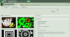 Desktop Screenshot of chaoshunterkugari.deviantart.com