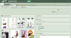 Desktop Screenshot of mmmphing.deviantart.com
