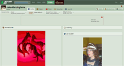 Desktop Screenshot of nakeddancingllama.deviantart.com
