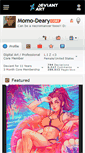 Mobile Screenshot of momo-deary.deviantart.com