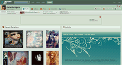 Desktop Screenshot of melanierogers.deviantart.com