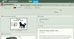 Desktop Screenshot of animefreakshow.deviantart.com