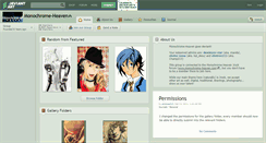 Desktop Screenshot of monochrome-heaven.deviantart.com
