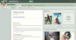 Desktop Screenshot of lady-photos.deviantart.com