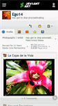 Mobile Screenshot of ego14.deviantart.com
