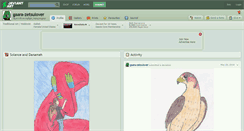 Desktop Screenshot of gaara-zetsulover.deviantart.com