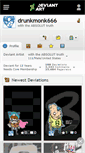 Mobile Screenshot of drunkmonk666.deviantart.com