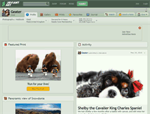 Tablet Screenshot of geater.deviantart.com