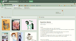 Desktop Screenshot of dianna-hunte.deviantart.com