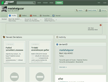 Tablet Screenshot of maslahatguzar.deviantart.com