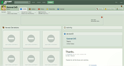 Desktop Screenshot of forever345.deviantart.com
