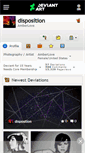 Mobile Screenshot of disposition.deviantart.com