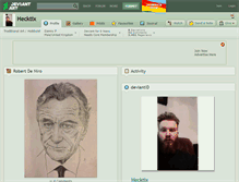 Tablet Screenshot of hecktix.deviantart.com