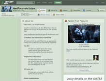 Tablet Screenshot of naviforumsartists.deviantart.com