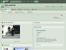 Tablet Screenshot of park-jung-keoh.deviantart.com