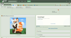 Desktop Screenshot of marissatyoyo.deviantart.com