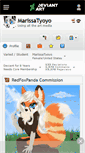 Mobile Screenshot of marissatyoyo.deviantart.com