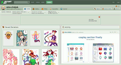 Desktop Screenshot of emo-cindysk.deviantart.com