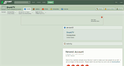 Desktop Screenshot of drunktv.deviantart.com