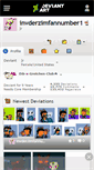 Mobile Screenshot of invderzimfannumber1.deviantart.com