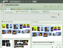 Tablet Screenshot of invderzimfannumber1.deviantart.com