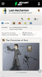 Mobile Screenshot of last-mechanism.deviantart.com