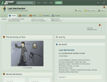 Tablet Screenshot of last-mechanism.deviantart.com