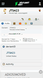 Mobile Screenshot of jtsm23.deviantart.com
