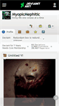 Mobile Screenshot of myopicmephitic.deviantart.com