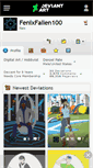 Mobile Screenshot of fenixfallen100.deviantart.com