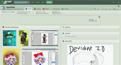 Desktop Screenshot of kurochie.deviantart.com