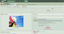 Desktop Screenshot of kuukikagura.deviantart.com