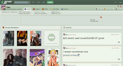 Desktop Screenshot of hau.deviantart.com