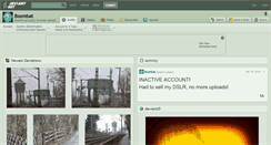 Desktop Screenshot of boombat.deviantart.com