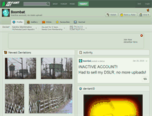 Tablet Screenshot of boombat.deviantart.com