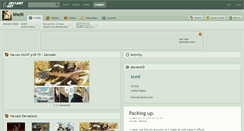 Desktop Screenshot of khelil.deviantart.com