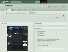 Tablet Screenshot of echoproject.deviantart.com