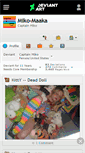 Mobile Screenshot of miko-maaka.deviantart.com