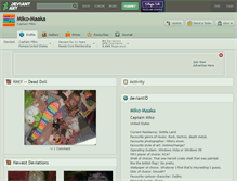 Tablet Screenshot of miko-maaka.deviantart.com