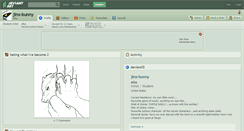 Desktop Screenshot of jinx-bunny.deviantart.com
