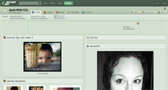 Desktop Screenshot of dealwithit-526.deviantart.com