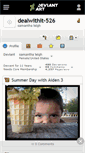 Mobile Screenshot of dealwithit-526.deviantart.com