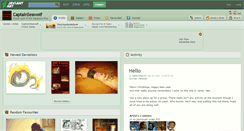 Desktop Screenshot of captainseawolf.deviantart.com