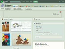 Tablet Screenshot of derindoga.deviantart.com