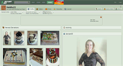 Desktop Screenshot of heidilu22.deviantart.com
