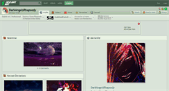 Desktop Screenshot of darkangelsrhapsody.deviantart.com
