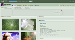 Desktop Screenshot of kiei-sakura.deviantart.com
