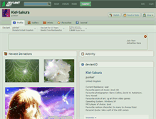 Tablet Screenshot of kiei-sakura.deviantart.com