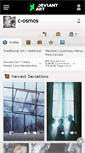 Mobile Screenshot of c-osmos.deviantart.com