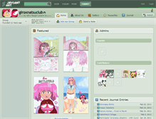 Tablet Screenshot of giroxnatsuclub.deviantart.com